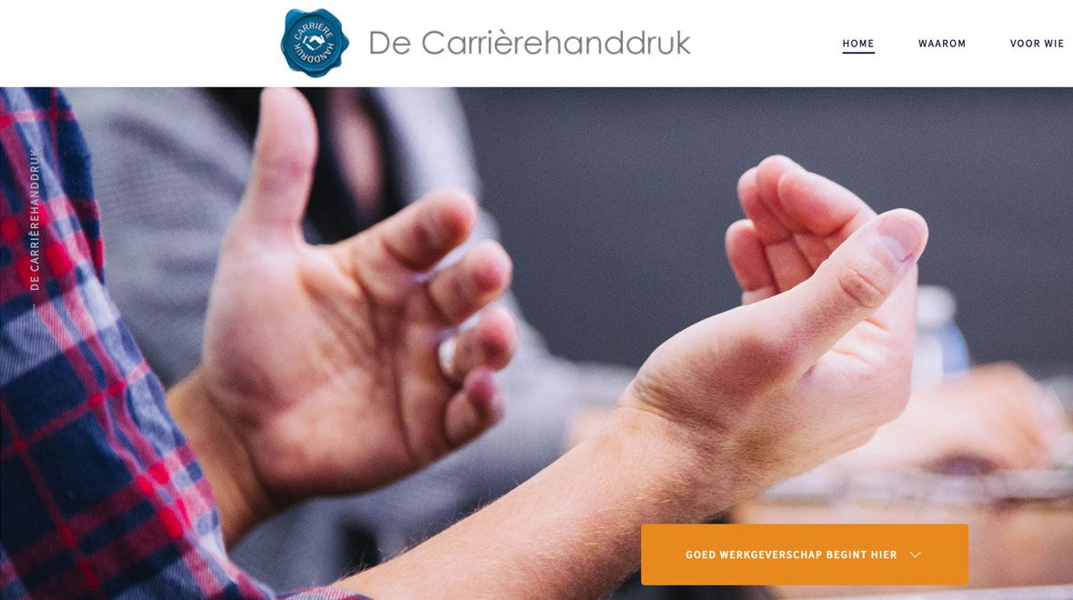 De Carrièrehanddruk